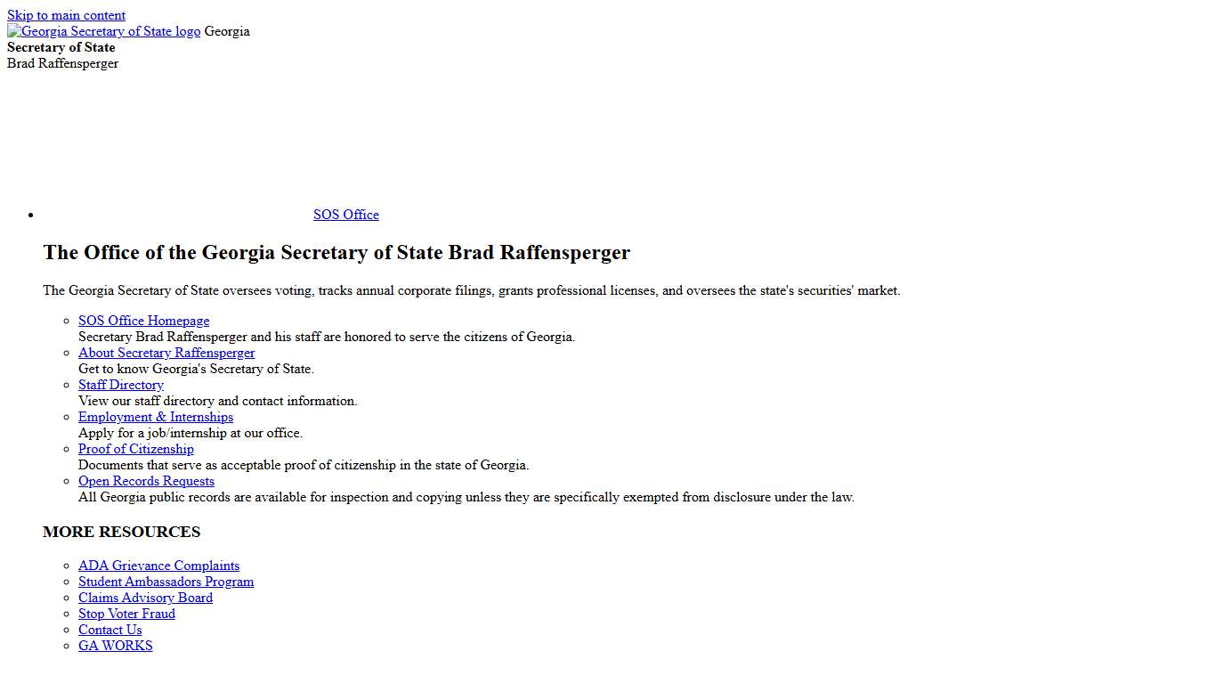 The Licensing Division of the Georgia Secretary of State’s Office | Georgia Secretary of State